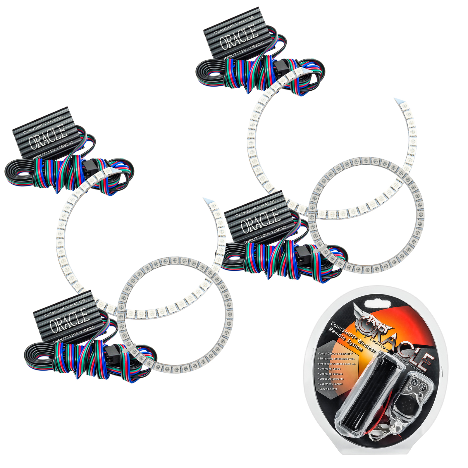 2399-330 - Scion TC 2011-2013 ORACLE ColorSHIFT Dual Halo Kit
